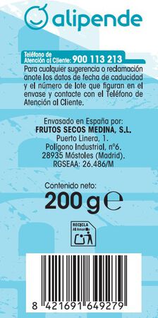 Pipón aguasal súper Alipende 200g