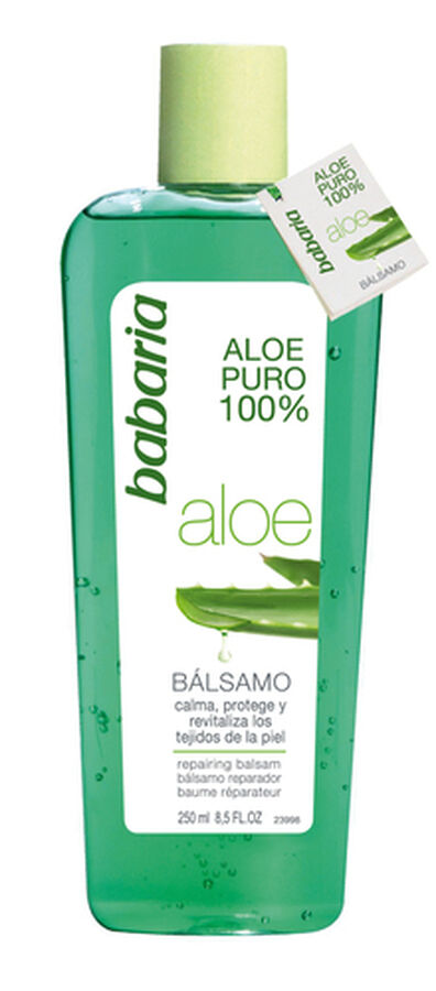 Bálsamo Babaria 250ml con aloe vera puro 100% revitalizador