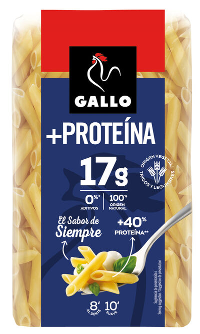 Pluma con prote&iacute;na Gallo 400g
