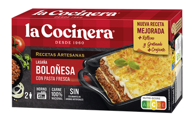 Lasa&ntilde;a La Cocinera bolo&ntilde;esa 500g