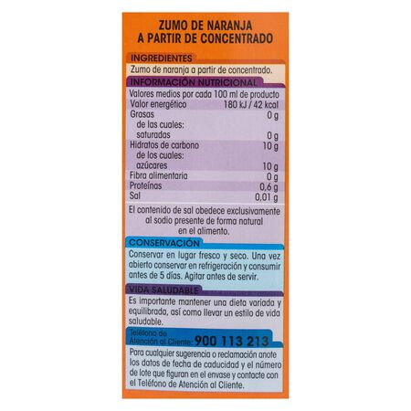 Zumo de naranja Alipende brik 1l