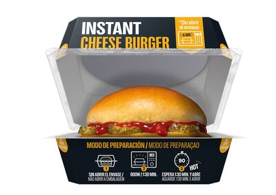 Cheese burguer brooklyng town 92% vacuno 210g