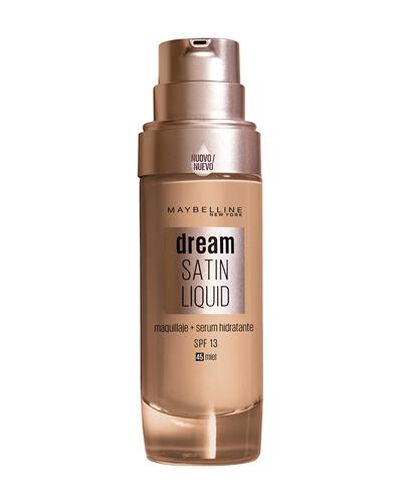 Base maquillaje con sérum hidratante Maybelline 045 miel