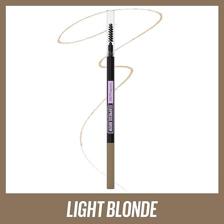 Lápiz perfilador de cejas Maybelline Brow Ultra 01 blonde