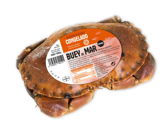 Buey de mar cocido 600/800g