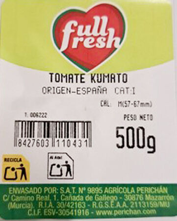 Tomate Kumato bandeja 500g