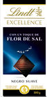 Chocolate negro Lindt excellence 100g flor de sal