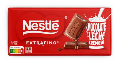 Chocolate con leche Nestl&eacute; Extrafino tableta 125g