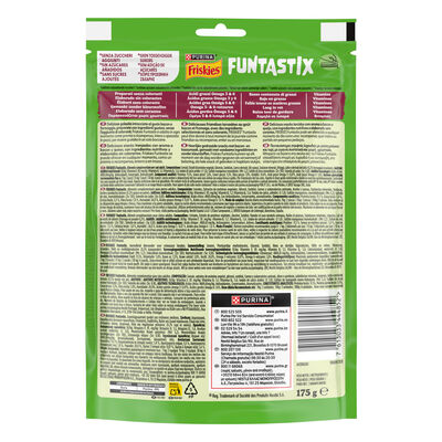 Snack perro Friskies Funtastix 175g