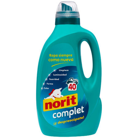 Detergente líquido Norit 40 lavados complet
