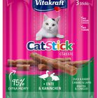 Alimento gato snack Vitakraft 18g pato-conejo