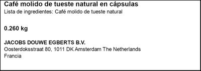 Café expresso ristretto intensidad 12 Marcilla 50 cápsulas 