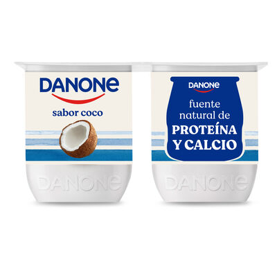 Yogur Danone pack 4 coco