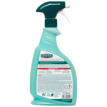 Limpiador desinfectante Sanytol 750ml cocina