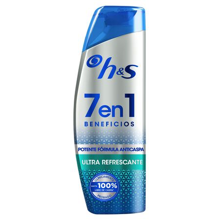 Champú men H&S 300ml 7 beneficios en 1 ultra refrescante