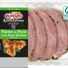Filete de pavo a las finas hierbas El Pozo 600g aproximadamente