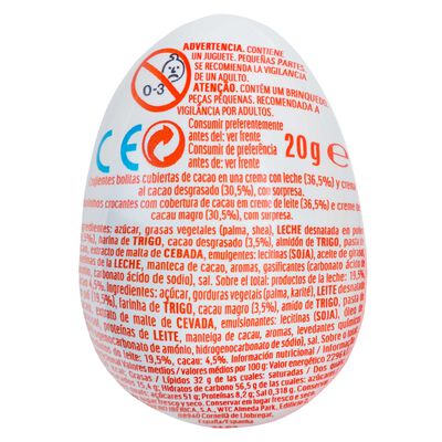 Huevo de chocolate Kinder Joy unidad