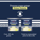Yogur estilo griego Danone pack 4 lima lim&oacute;n