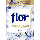 Perfumador de ropa Flor 36 lavados Azul