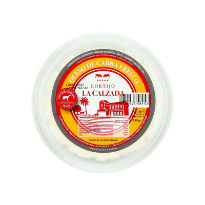 Queso fresco de cabra Cortijo La Calzada 250g