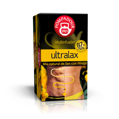 Infusión Pompadour 20u ultralax mix natural de sen con hinojo