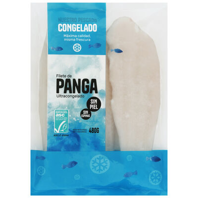 Filete de Panga sin piel 480g
