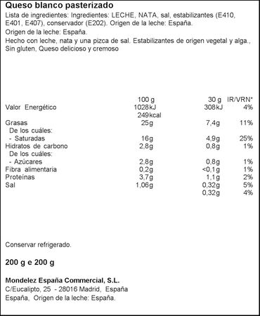 Queso de untar original Philadelphia 200g