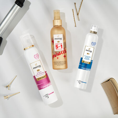 Espuma fijadora Pnatene 300 ml Rizos Definidos