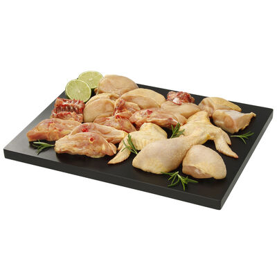 Pollo amarillo limpio entero Pazo de Pias