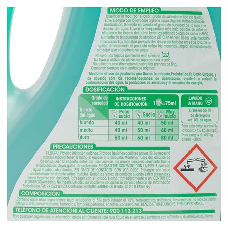 Detergente líquido Green Lanta 40 lavados