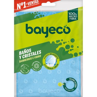 Bayeta microfibra Bayeco Baños-Cristales 40x40 cm