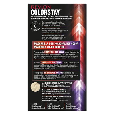 Tinte Para El Cabello Revlon Colorstay N&ordm; 8 Rubio Claro