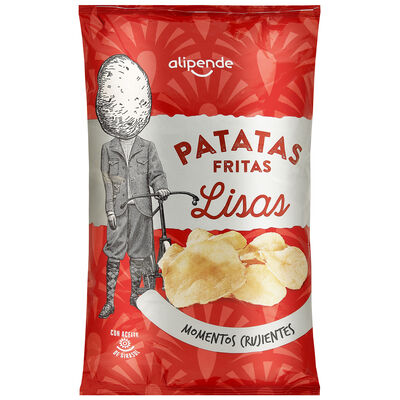 Patatas fritas lisas Alipende 300g