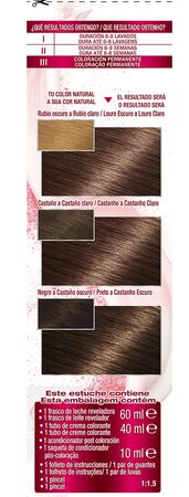 Tinte de cabello Garnier Color Sensation nº 5.0 castaño luminoso