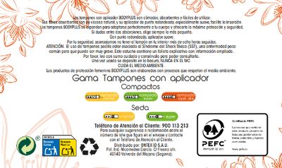 Tampon con aplicador Bodyplus compact 28 uds super plus