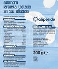 Almendra largueta sin sal tostada Alipende 200G