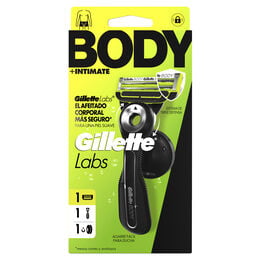 Máquina de afeitar corporal Gillette Labs 5H + colgador