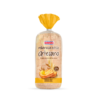Pan molde Bimbo brioche suave sabor mantequilla 500g