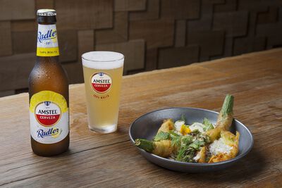Cerveza con limón Amstel Radler pack 6 botellas 25cl