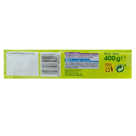 Acelgas en hoja Alipende 400g 2 porciones