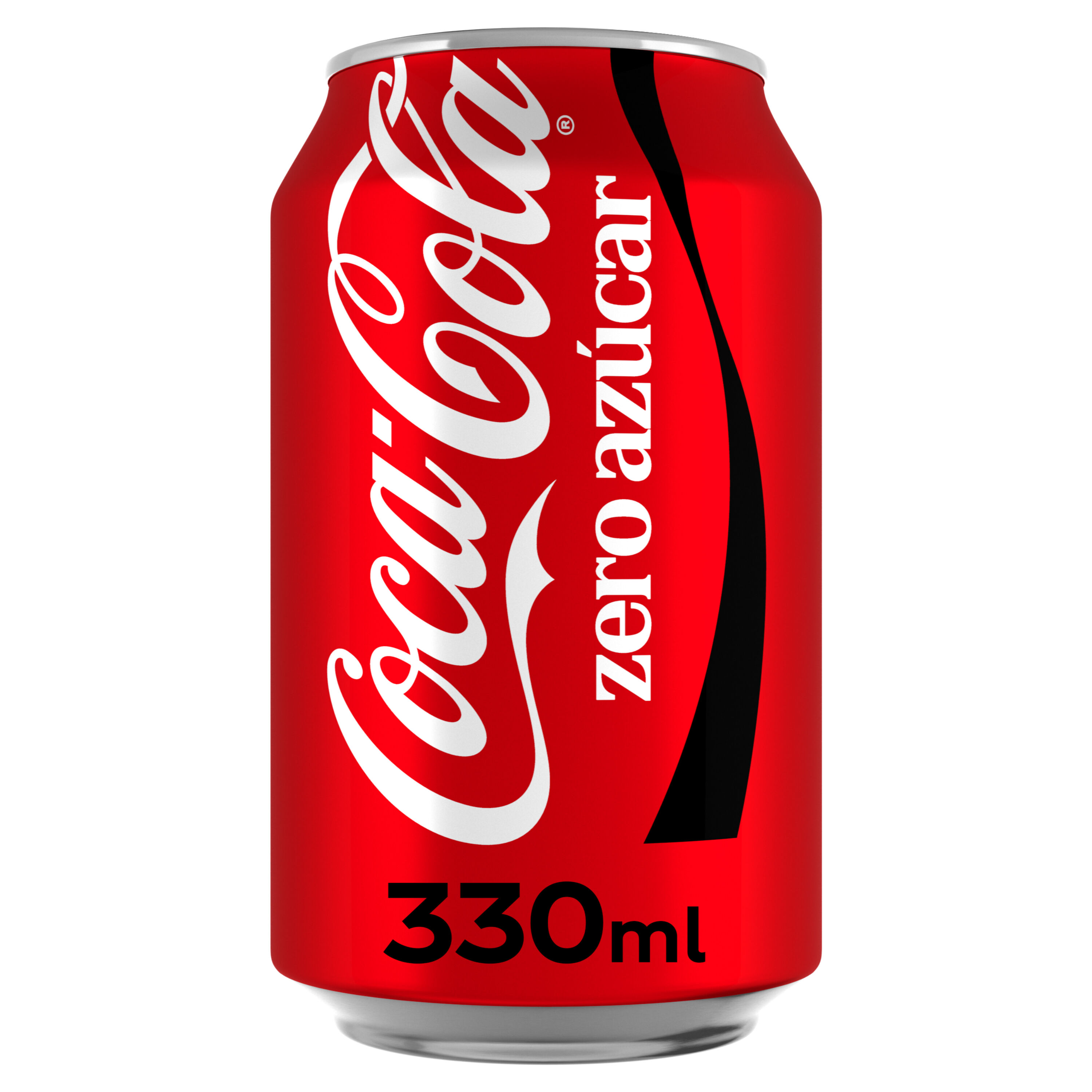 Refresco cola Coca-Cola lata 33cl zero azúcar