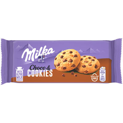 Galleta de chocolate & cookies Milka 135g