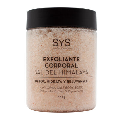 Exfoliante corporal con sal del Himalaya Sys 350g