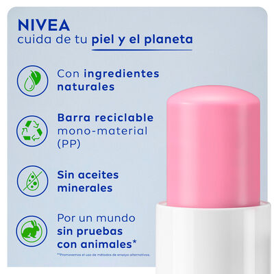 Protector labial Liposan soft rosé 24h hidratación intensa
