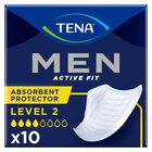 Compresas incontinencia men Tena 10 unidades medium