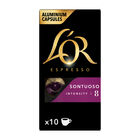 Caf&eacute; espresso sontuoso intensidad 8 L'Or 10 c&aacute;psulas