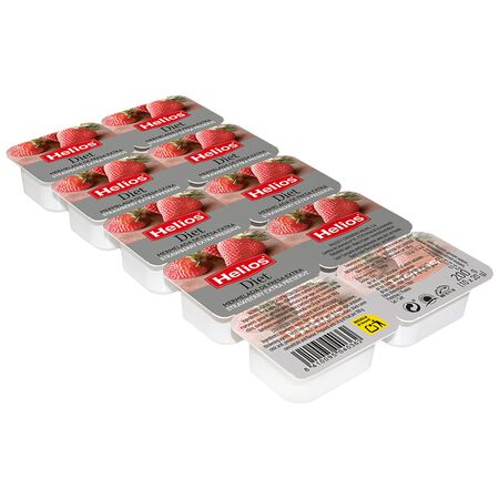 Mermelada sin azucar añadido Helios pack 10 fresa
