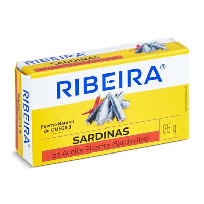 Sardinillas en aceite picante Ribeira 60g