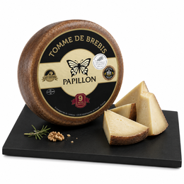 Queso oveja madurado tomme de brebis Papillon
