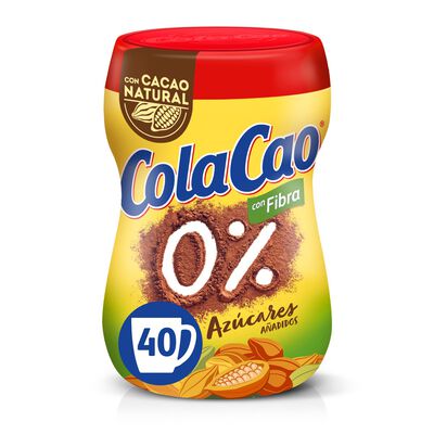 Cacao 0% con fibra sin azúcar añadido Colacao 300g